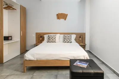 Letto o letti in una camera di Salvator Rosa Rooms - Di fronte alla Metro, Terrazza & Self Check in