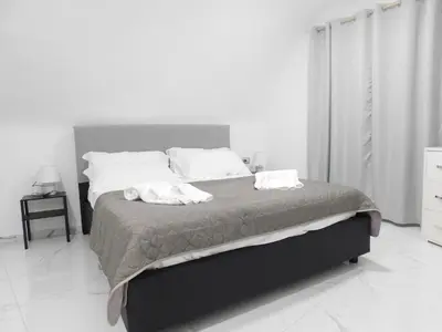 Letto o letti in una camera di House Franco -nel Cuore dei Quartieri Spagnoli a Napoli