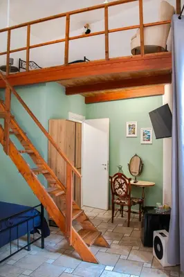 Area soggiorno di B&B Epoche'