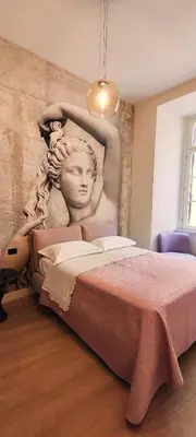 Letto o letti in una camera di Bianca House