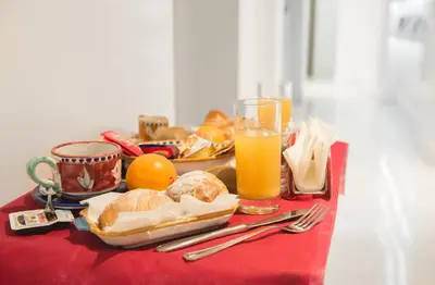 Cibo presso l'affittacamere o nelle vicinanze