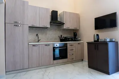 Cucina o angolo cottura di Casa Morzella
