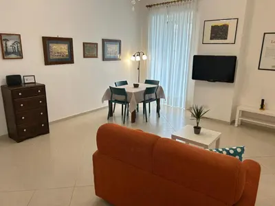 TV o dispositivi per l'intrattenimento presso Marhaus, apartment in Piazza Dante