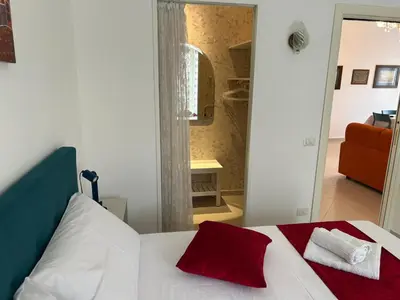 Letto o letti in una camera di Marhaus, apartment in Piazza Dante