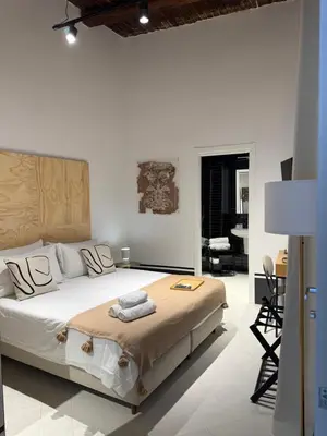 Letto o letti in una camera di Tresette Porta Capuana
