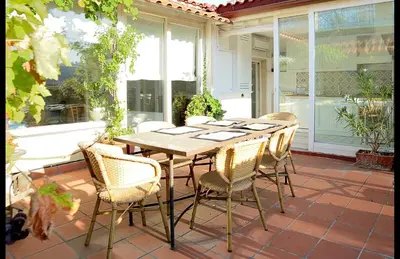Patio o area all'aperto di Le terrazze di Chiaia