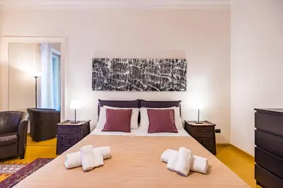 Letto o letti in una camera di Residenza Santa Lucia