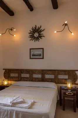 Letto o letti in una camera di Cerasiello