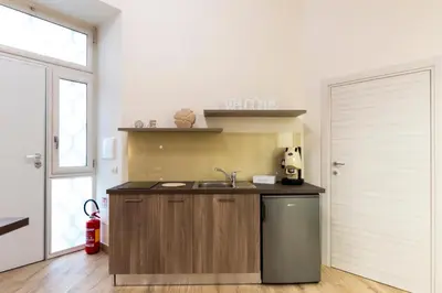 Cucina o angolo cottura di Alor Suite