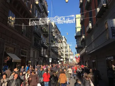 Ospiti di The Navel of Naples on Via Toledo