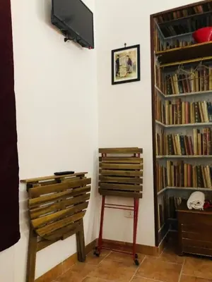 Biblioteca nell'appartamento