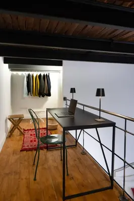 Area soggiorno di Casa Crispi 51