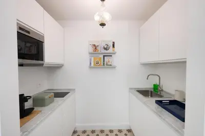 Cucina o angolo cottura di Casa Blu Casa Crispi 51