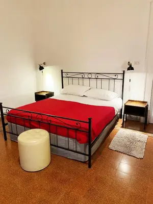 Letto o letti in una camera di Vecchia Napoli Vesuvio