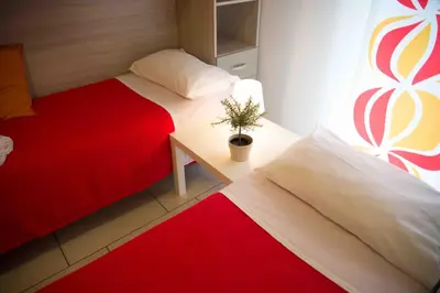 Letto o letti in una camera di Carol House