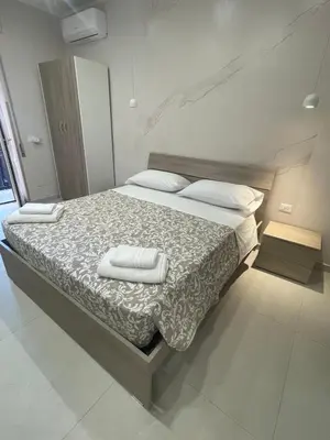 Letto o letti in una camera di Tarantella apartment
