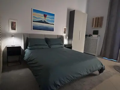 Letto o letti in una camera di La Casa di Ninarella
