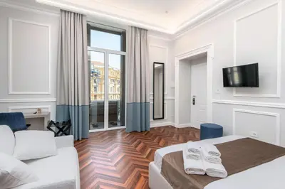 TV o dispositivi per l'intrattenimento presso Naples Plaza Duomo Apartment