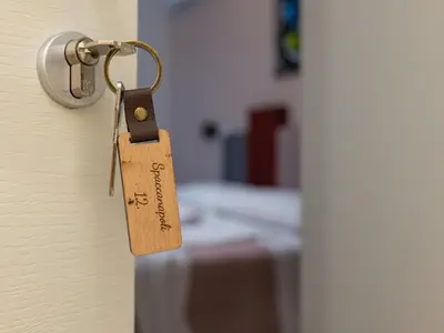 Letto o letti in una camera di Il Folcloristico
