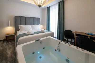 Letto o letti in una camera di Mare Luxury