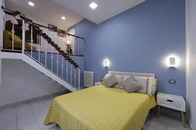 Letto o letti in una camera di Varriale apartments1,0 parking free small car