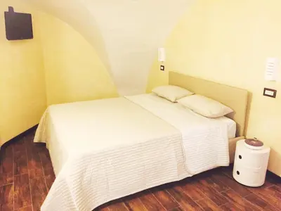 Letto o letti in una camera di Paladin Home