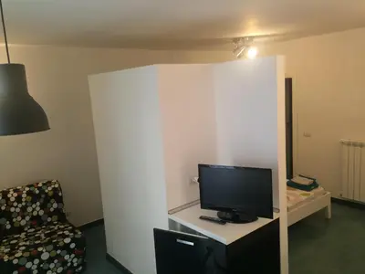 TV o dispositivi per l'intrattenimento presso Marechiaro Casa