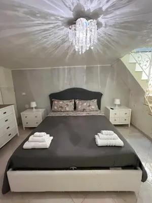 Letto o letti in una camera di Nanet House