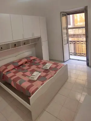 Letto o letti in una camera di Annunziata House