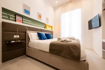 Letto o letti in una camera di Vomerè