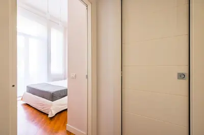 Letto o letti in una camera di Harmony Elegant Apartment with Parking