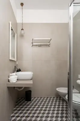 Bagno di I tre santi apartment