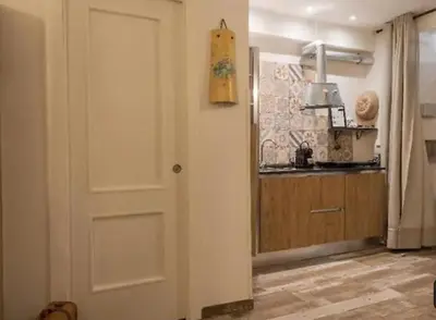 Cucina o angolo cottura di L Aurora di Napoli