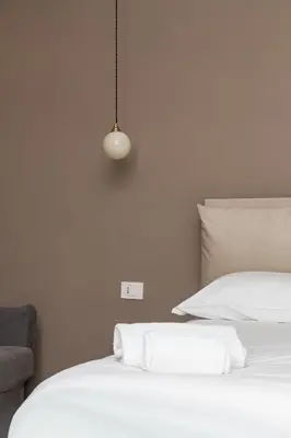 Letto o letti in una camera di Domus Furcilla Lux By Dimorra