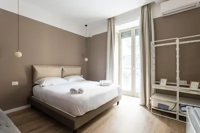 Letto o letti in una camera di Domus Furcilla By Dimorra