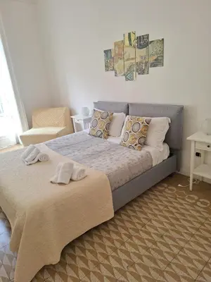 Letto o letti in una camera di Toledo Comfort Apartment in Napoli