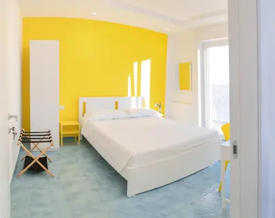 Letto o letti in una camera di Casa Nuova Marina