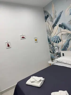 Letto o letti in una camera di Viktoria B&B