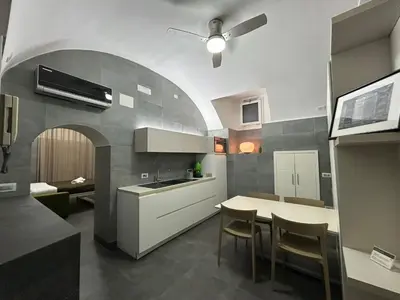 Cucina o angolo cottura di Suite Contè Mezzocannone