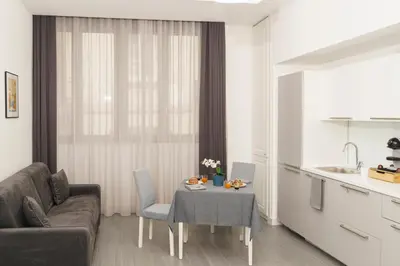 Area soggiorno di Eleven Studios