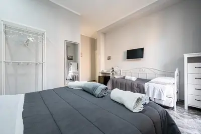 Letto o letti in una camera di Elite Portanova