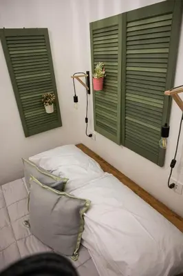 Letto o letti in una camera di B&B Vico Giganti