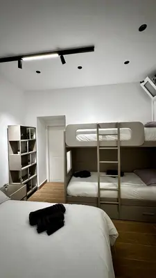 Letto o letti in una camera di Vicolo Vivo Home