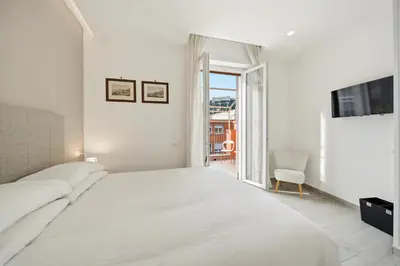 Letto o letti in una camera di Alpha Domus 15