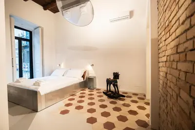 Letto o letti in una camera di BonBon Apartment 3