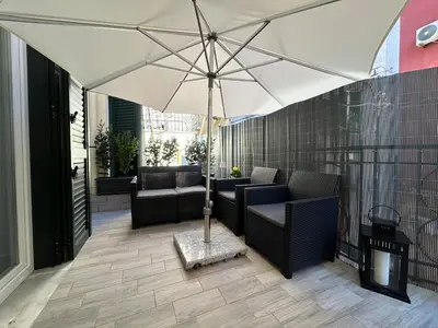 Area soggiorno di Naples Guest House - Arenella