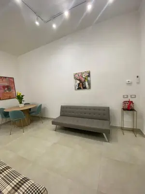 Area soggiorno di Basile House