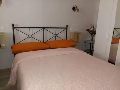 Letto o letti in una camera di San Nicola Apartment