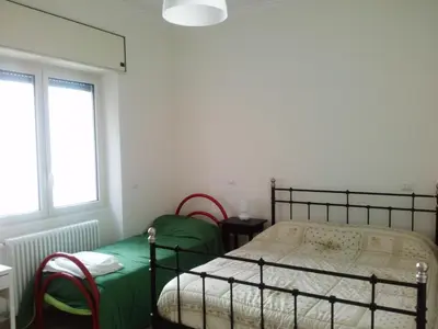 Letto o letti in una camera di Domus Aurea