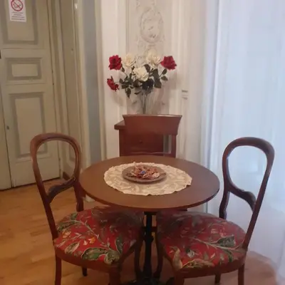 Area soggiorno di B&B Miseria e Nobilta'